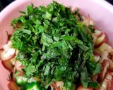 オクラときゅうりのネバネバ丼作り方6写真