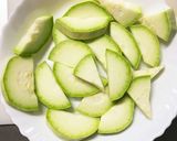 レンジズッキーニのマリネ風温野菜サラダ作り方1写真