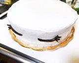 夢の世界　ユニコーン　バースデーケーキ作り方8写真