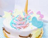 夢の世界　ユニコーン　バースデーケーキ作り方11写真