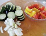 夏野菜のラタトゥイユそうめん作り方1写真