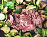 夏野菜と牛肉の甘辛中華風炒め作り方4写真