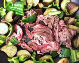 夏野菜と牛肉の甘辛中華風炒め作り方4写真