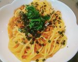 簡単！釜玉納豆パスタ作り方4写真