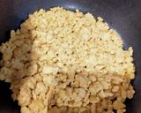 〈低糖質〉豆腐チャーハン作り方4写真