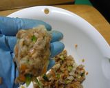 野菜たっぷりお餅おやき（発芽玄米粉使用）作り方4写真