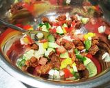 犬ご飯　ビッツでタコライス作り方3写真
