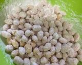 大豆と煮干しのごまがらめ/七尾市給食作り方2写真