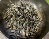 大豆と煮干しのごまがらめ/七尾市給食作り方3写真