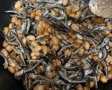 大豆と煮干しのごまがらめ/七尾市給食作り方6写真