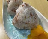 夏おにぎり!『梅とみょうが』おにぎり作り方6写真