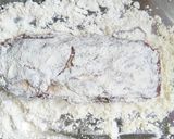鹿肉のチーズミルフィーユカツ作り方6写真