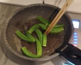おくらのバター炒め作り方6写真
