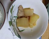 ホットクックで鶏もも肉と大根の煮物作り方5写真