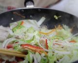 野菜も取れて美味しい♪焼きビーフン米粉作り方9写真
