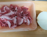 簡単☆玉ねぎと豚肉のしょうが焼き作り方1写真