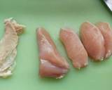 鶏むね肉と赤タマネギのポン酢サラダ作り方1写真