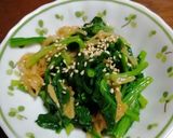 ほうれん草のなめ茸あえ作り方4写真