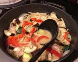 パプリカとナスのココナッツタイカレー作り方7写真