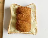 フィレオフィッシュ風タルタルホットサンド作り方12写真