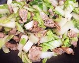 白菜と豚バラの山椒とろみラーメン作り方2写真