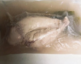 鶏胸肉(ゆでどり)とねぎとザーサイ和え作り方1写真