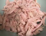 鶏胸肉(ゆでどり)とねぎとザーサイ和え作り方3写真