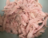 鶏胸肉(ゆでどり)とねぎとザーサイ和え作り方3写真