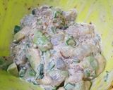 エビとアボカドで味噌マヨ 棒餃子作り方2写真