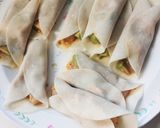 エビとアボカドで味噌マヨ 棒餃子作り方3写真