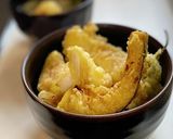 天丼に七味唐辛子パラパラでピリ辛✨作り方1写真