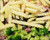 冷凍フライドポテトのポテサラ作り方2写真