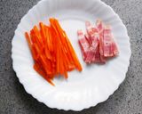 ベーコン入り切り干し大根の煮物作り方2写真