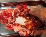 豚こまとキャベツのカレー炒め作り方1写真