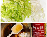 豚こまとキャベツのカレー炒め作り方2写真