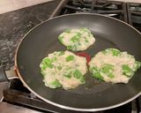 じゃがいもとパクチーのもっちり焼き作り方4写真