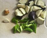 鮮度こうじみそで茄子ピーマンの肉みそ炒め作り方1写真
