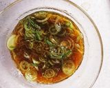 キャベツと揚げ鶏の薬味だれ作り方2写真
