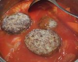 トマトスープの煮込みハンバーグ作り方4写真