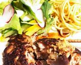 なすとえのきのハンバーグ作り方13写真