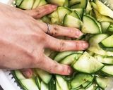 冷凍保存できる摘果メロンの漬け物作り方4写真