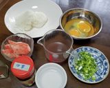 10分で出きる簡単カニかま丼作り方1写真