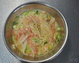 10分で出きる簡単カニかま丼作り方2写真