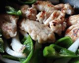 おひとり様★ささ身の甘辛ピリ辛丼作り方4写真
