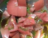 さっぱり和風トマト麺作り方2写真