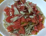 さっぱり和風トマト麺作り方3写真