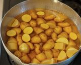 我が家のクズ芋料理　揚げいも作り方3写真