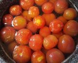 野菜デザート☆ミニトマトのコンポート作り方4写真