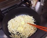 バター醤油焼きうどん作り方2写真