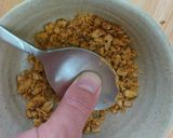 粉状揚げイカ入もやしと法蓮草の中華和え作り方2写真